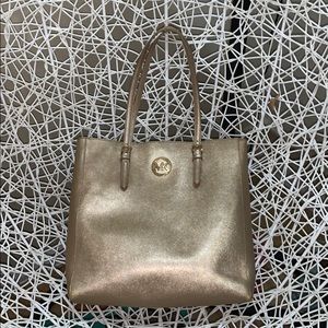 Gold Michael Kors Tote